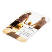 Overlay Kalender maart 2025 Magneet (Linkerzijde)