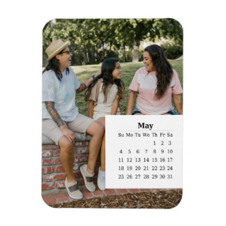 Overlay Kalender Mei 2025 Magneet