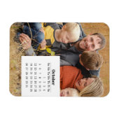 Overlay Kalender oktober 2025 Magneet (Horizontaal)