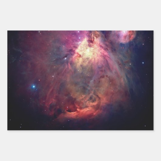  overlay Orion Nebula Celestial Foto Inpakpapier Vel (Voorkant)