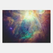  overlay Orion Nebula Celestial Foto Inpakpapier Vel (Voorkant)