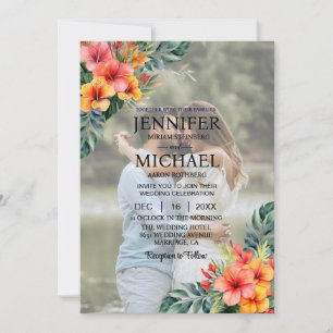 Overlay Portret Afbeelding Foto QR Tropische bruil Kaart