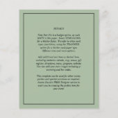 OVERLAY Sage Monochrome BUDGET Weddenschap FOTO (Achterkant)