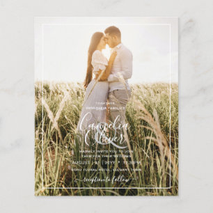 OVERLAY Sage Monochrome BUDGET Weddenschap FOTO Flyer