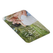 Overlay van zoet Verloving | De datummagneet opsla Magneet (Rechterzijde)