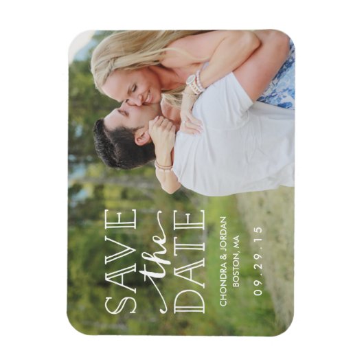 Overlay van zoet Verloving | De datummagneet opsla Magneet (Verticaal)