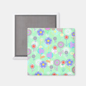 Overlayer Flowers Magneet (Voorkant / Achterkant)
