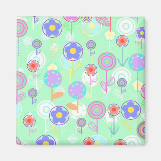 Overlayer Flowers Magneet (Voorkant)