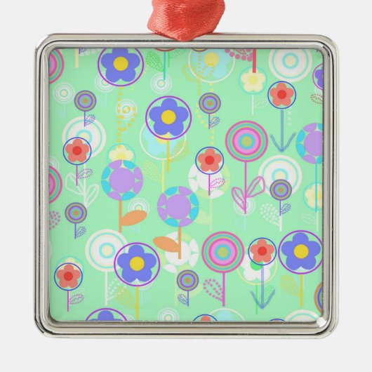 Overlayer Flowers Metalen Ornament (Voorkant)