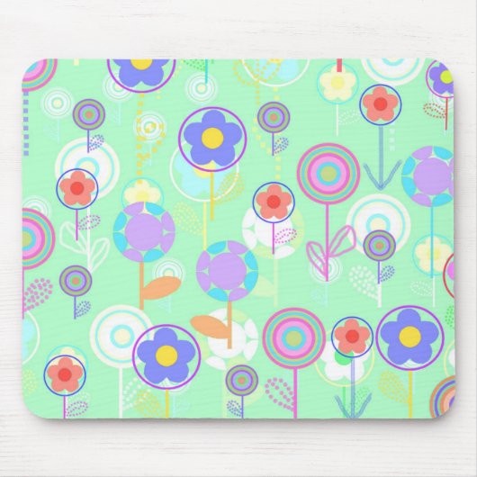 Overlayer Flowers Muismat (Voorkant)