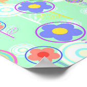 Overlayer Flowers Poster (Hoek)