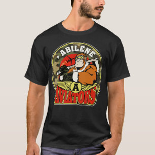 Overleden Abilene Aviators Hockey Team T-shirt