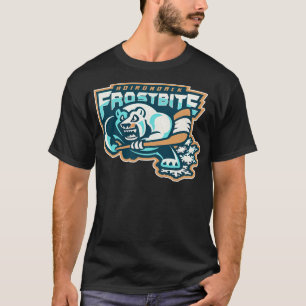 Overleden Adirondack Frostbite Hockey Team T-shirt