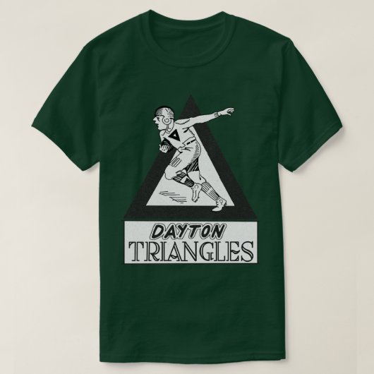 Overleden Dayton Driehoeken 1920 T-shirt (Design voorkant)