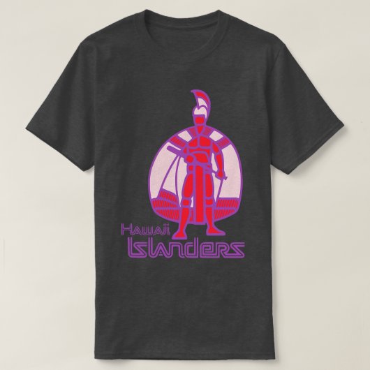 Overleden Hawaii Islanders Baseball TS shirt (Design voorkant)