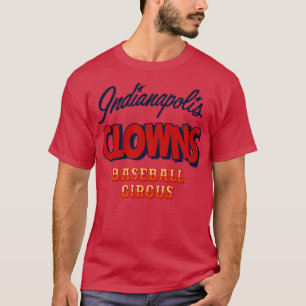 Overleden Indianapolis Clowns Honkbal T-shirt