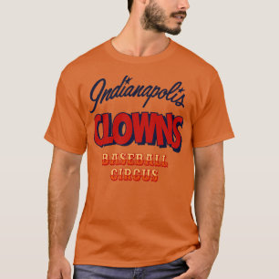 Overleden Indianapolis Clowns Honkbal T-shirt