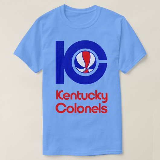 Overleden Kentucky Colonels ABA Basketbal T-shirt (Design voorkant)