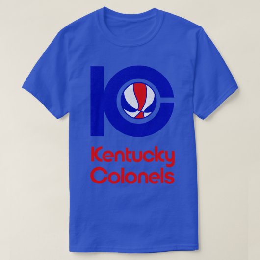 Overleden Kentucky Colonels ABA Basketbal T-shirt (Design voorkant)