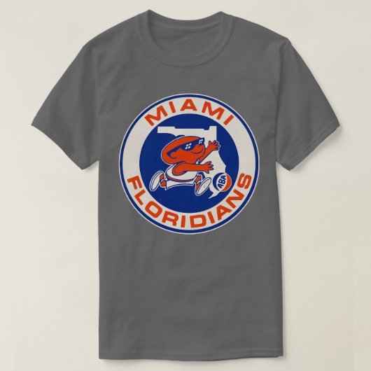 Overleden Miami Floridians Basketbalteam 2 T-shirt (Design voorkant)