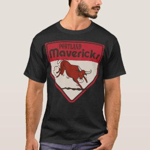 Overleden Portland Mavericks Baseball TS shirt
