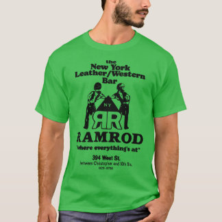 Overleden RAMROD 70s Gay Nachtclub NYC T-shirt