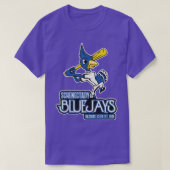 Overleden Schenectady Bluejays Baseball Team T-shirt (Design voorkant)