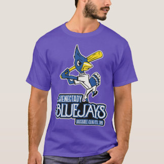 Overleden Schenectady Bluejays Baseball Team T-shirt