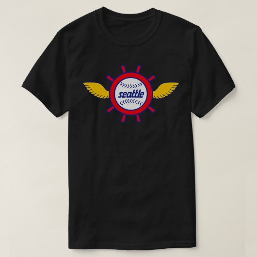 Overleden Seattle piloten honkbal T-shirt (Design voorkant)