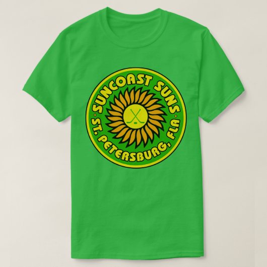 Overleden Suncoast Suns Hockey Team T-shirt (Design voorkant)