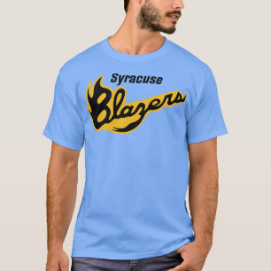 Overleden Syracuse Blazers NAHL Hockey 1977 T-shirt