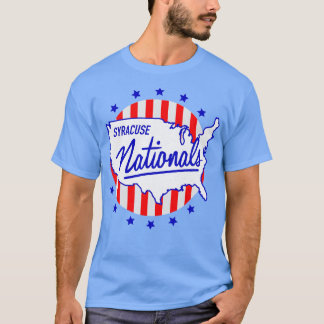 Overleden Syracuse Nationals NBL Basketbal 1948 T-shirt