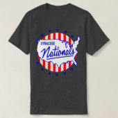Overleden Syracuse Nationals NBL Basketbal 1948 T-shirt (Design voorkant)