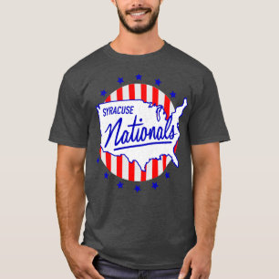 Overleden Syracuse Nationals NBL Basketbal 1948 T-shirt