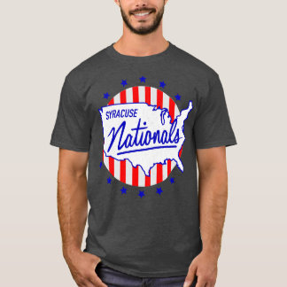 Overleden Syracuse Nationals NBL Basketbal 1948 T-shirt