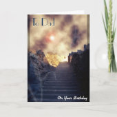 Overleden vader/vader verjaardag kaart (Voorkant)