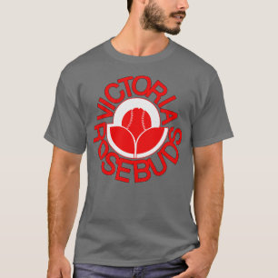 Overleden Victoria Rosebuds Minor League Baseball T-shirt