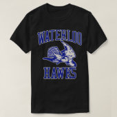 Overleden Waterloo Hawks Basketbalteam TShirt (Design voorkant)