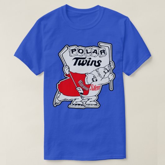 Overleden Winston Salem Polar Twins Hockey Team T-shirt (Design voorkant)