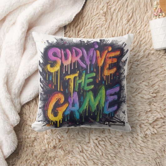Overleef het spel kussen (Deken)