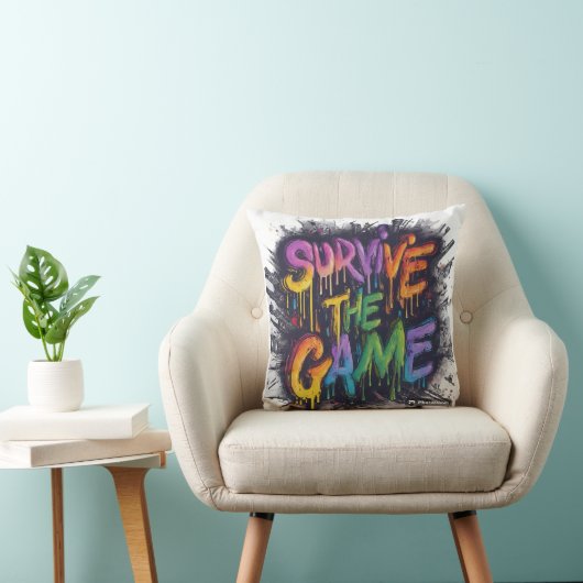 Overleef het spel kussen (Stoel)
