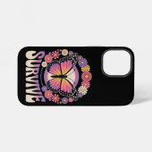 Overleef Vlinder iPhone Hoesje (Achterkant horizontaal)