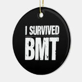 Overleefde basis militaire opleiding BMT trainee G Keramisch Ornament (Links)