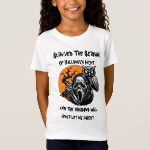 Overleefde de schreeuw van Halloween T-shirt