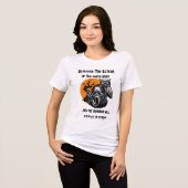 Overleefde de schreeuw van Halloween Tri-Blend Shirt (Voorkant volledig)
