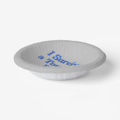 Overleefde een Tour Bus Ride grijze papieren komme Papieren Kommen (Gebogen)