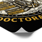 Overleefde het doctoraatprogramma van vriendinnen poster (Hoek)