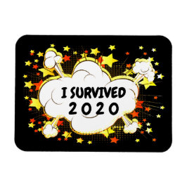  overleefde ik 20xx explosie kleurrijk magneet