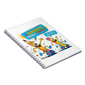 Overleefde Klas Potlood Dut Humor Notitieboek (Rechterzijde)