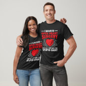 Overleefde Open Hart Chirurgie Stomme T-shirt - By (Unisex)